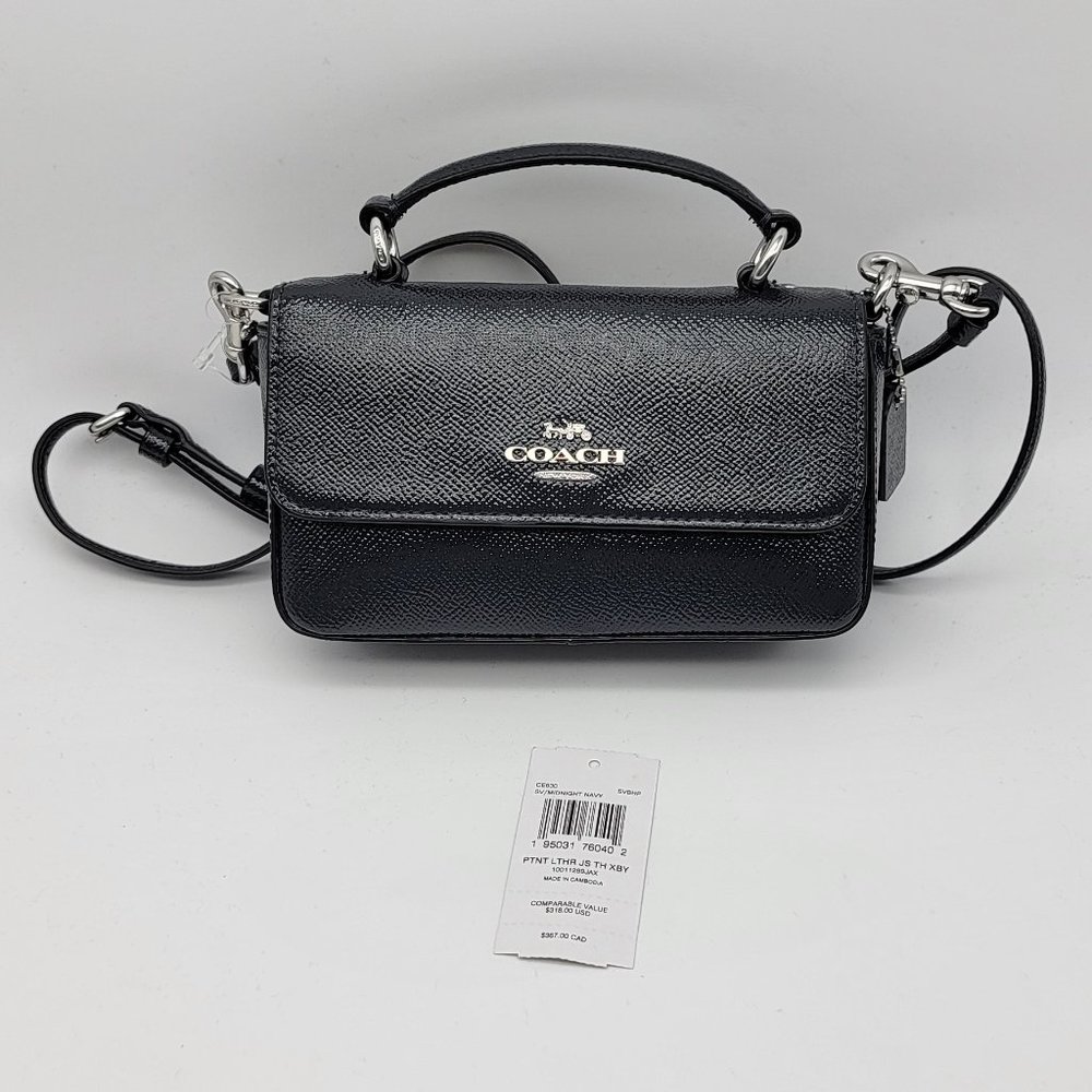 Coach Mini Josie Top Handle Crossbody CE630 Midnight Navy